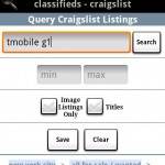 android apps Genetics CraigslistChecker craig search screen 150x150 Free Android apps categorized to organize your Droid life