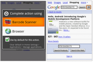 android apps google barcode scanner 300x201 Free Android apps categorized to organize your Droid life