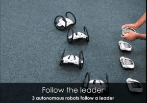 roboni i follow the leader autonomous robots 300x211 The official Roboni i: Rise of Robotic Gaming You Tube Channel