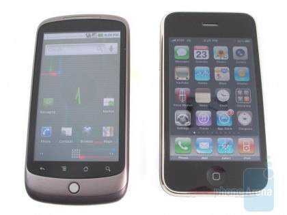 smartphone iphone 3gs htc nexus one 420x315 HTC Nexus One vs. iPhone 3GS comparison (Video)