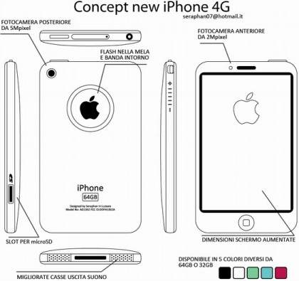 gadgets-iPhone-4G-concept-March gadgets iPhone 4G concept March 420x395 iPhone 4G concept in 5 colors plus motion control? (Images)