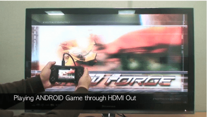 odroid android gaming handheld console 420x237 GBA & Quake III on ODROID with Android 2.1 [Video]