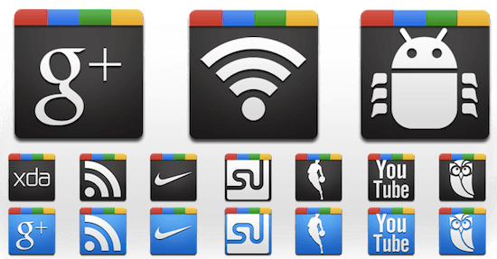 google plus android icons 100,000 Icons and Counting! An Interview with Android Icon Designer PHLASH