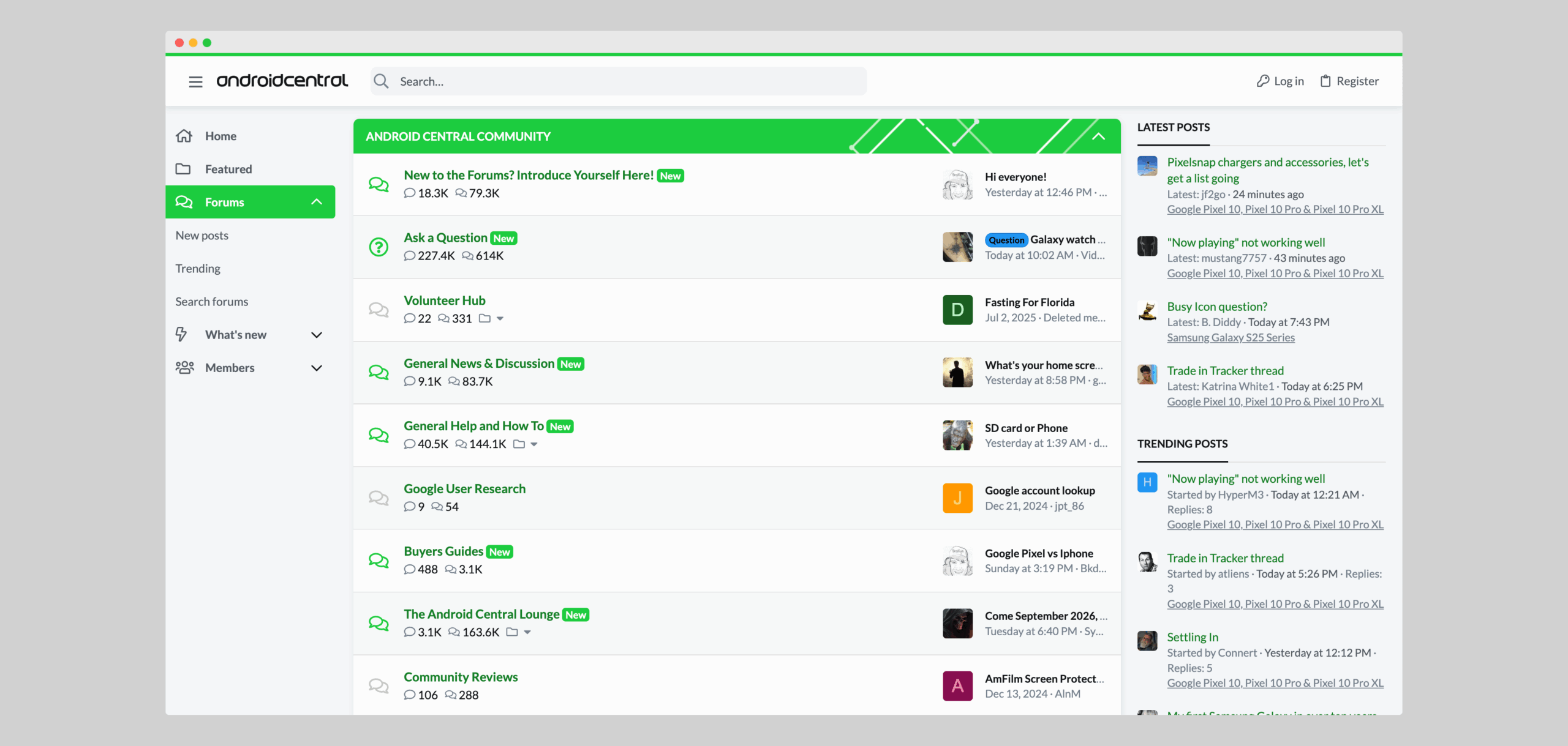 android central forums